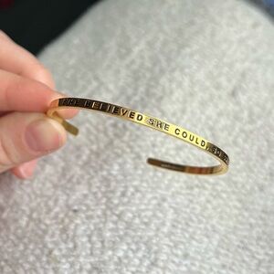 Mantraband “She Believed She Could So She Did” Bracelet